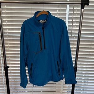 Sun Mountain men’s 1/2 zip rain jacket medium